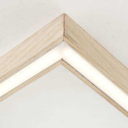 Brilliant - LED Plafon DELGROSSO LED/24W/230V 3000K dąb