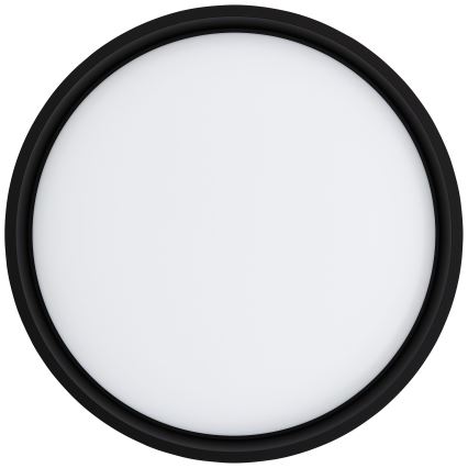 Brilliant - LED Plafon KALMAR LED/26W/230V 3000K śr. 39 cm czarny