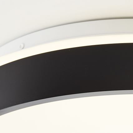 Brilliant - LED Plafon KALMAR LED/26W/230V 3000K śr. 39 cm czarny