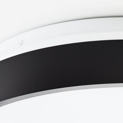 Brilliant - LED Plafon KALMAR LED/26W/230V 3000K śr. 39 cm czarny