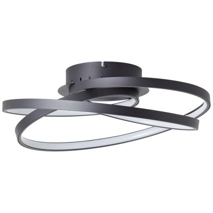 Brilliant - LED Plafon LABYRINTH LED/40W/230V śr. 39,5 cm czarny