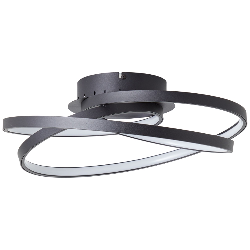 Brilliant - LED Plafon LABYRINTH LED/40W/230V śr. 39,5 cm czarny