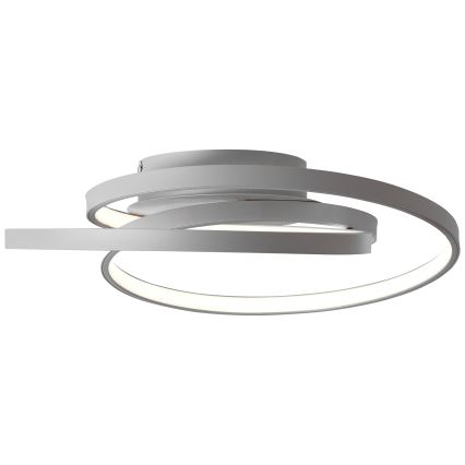 Brilliant - LED Plafon LABYRINTH LED/40W/230V śr. 39,5 cm szary