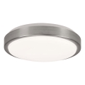 Brilliant - LED Plafon LIVIUS LED/18W/230V śr. 28 cm 3000K matowy chrom
