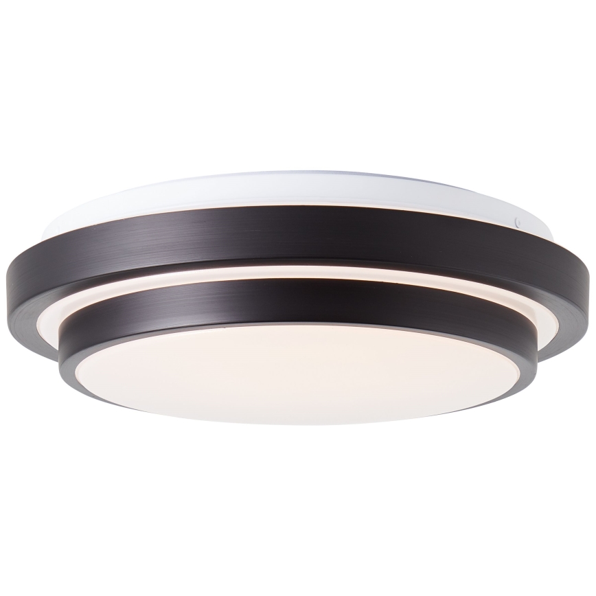 Brilliant - LED Plafon MALMÖ LED/12W/230V 3000K śr. 34,5 cm czarny