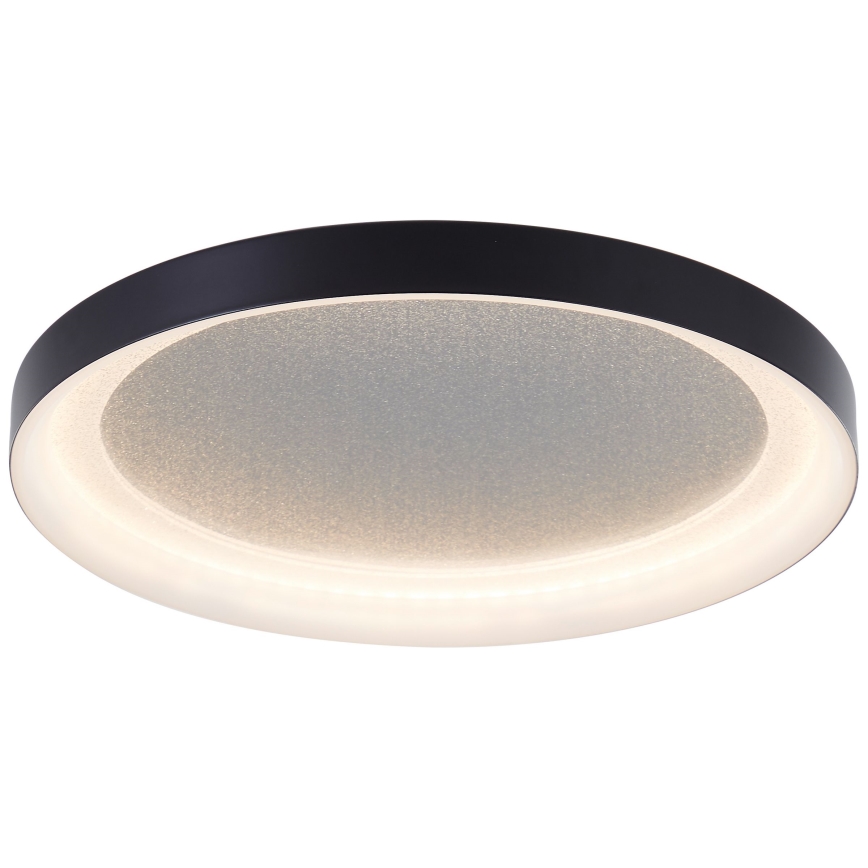 Brilliant - LED Plafon QUITO LED/24W/230V 3000K śr. 33 cm czarny