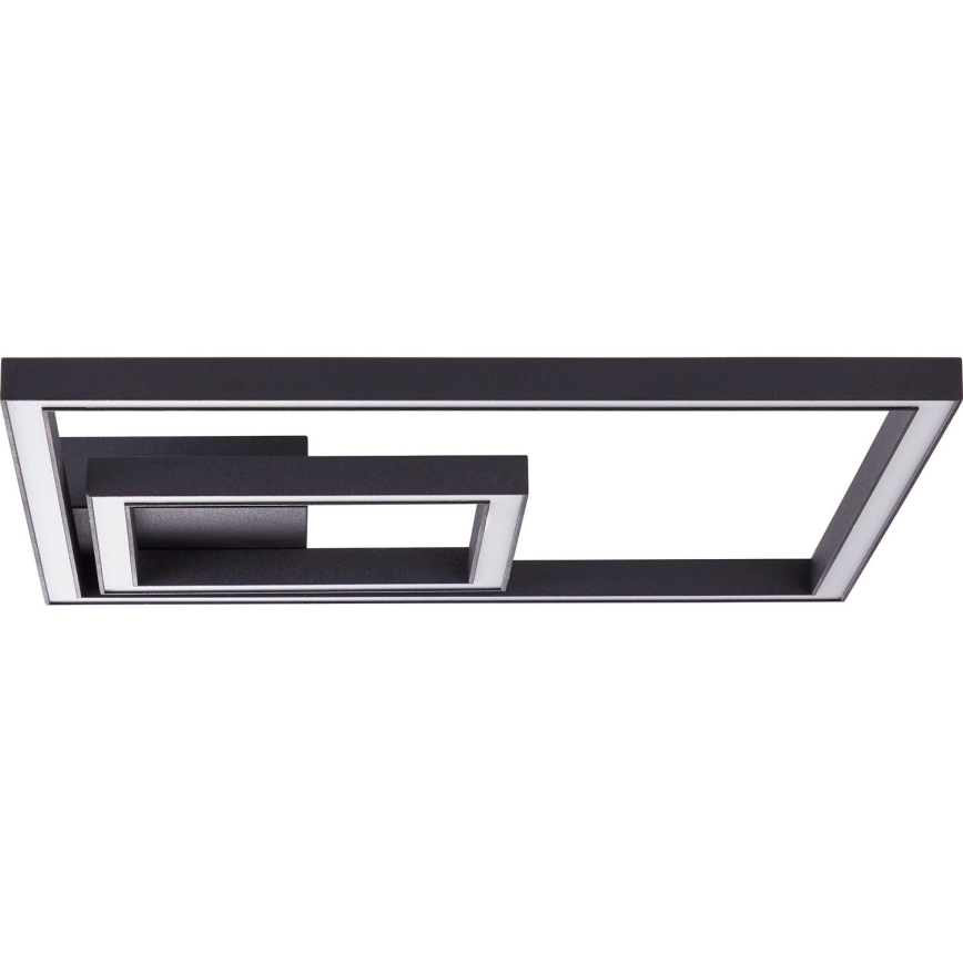 Brilliant - LED Plafon QUON LED/24W/230V 3000K 40x40 cm czarny
