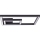 Brilliant - LED Plafon QUON LED/24W/230V 3000K 40x40 cm czarny