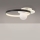 Brilliant - LED Plafon ściemnialny ATLANTA LED/24W/230V czarny/biały
