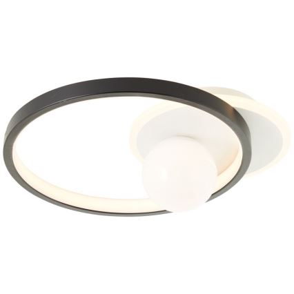 Brilliant - LED Plafon ściemnialny ATLANTA LED/24W/230V czarny/biały