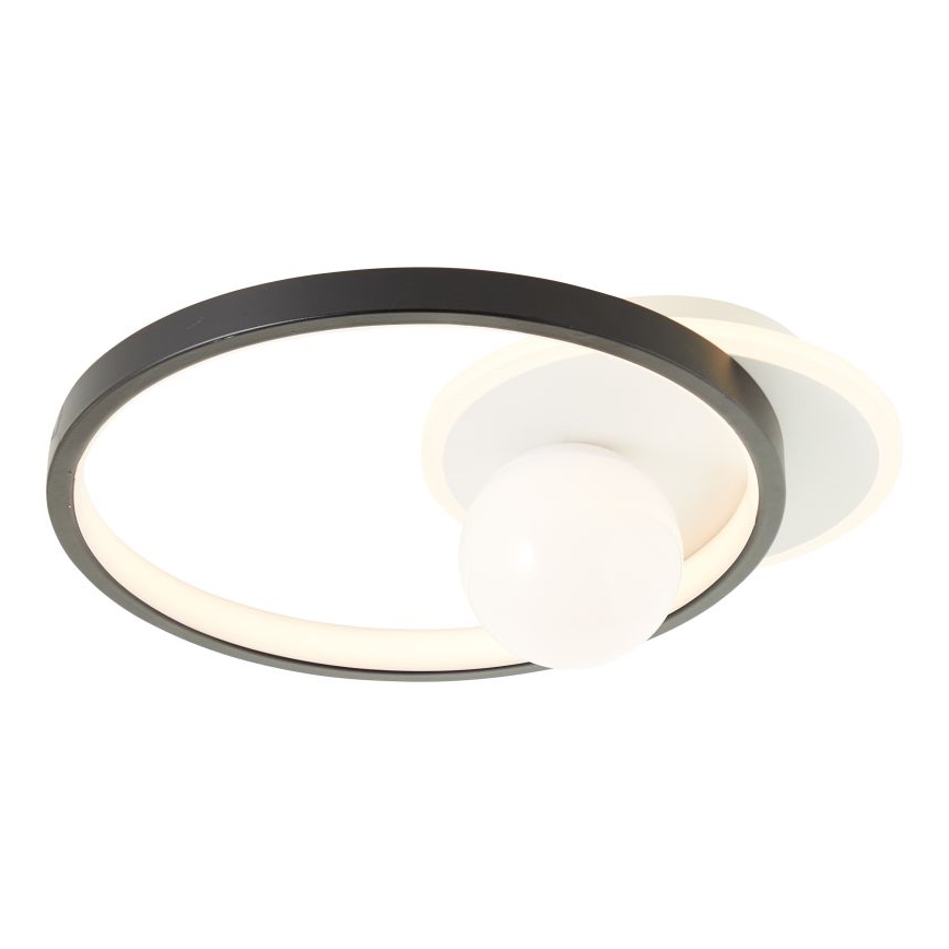 Brilliant - LED Plafon ściemnialny ATLANTA LED/24W/230V czarny/biały