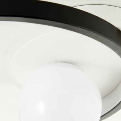 Brilliant - LED Plafon ściemnialny ATLANTA LED/24W/230V czarny/biały
