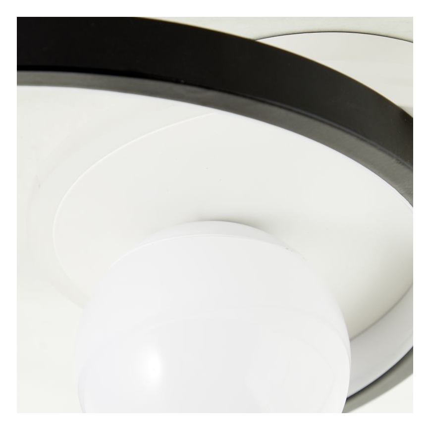 Brilliant - LED Plafon ściemnialny ATLANTA LED/24W/230V czarny/biały