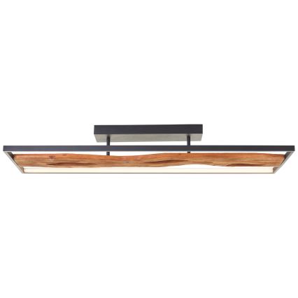 Brilliant - LED Plafon ściemnialny CHAUMONT LED/48W/230V figowiec - FSC certyfikowano