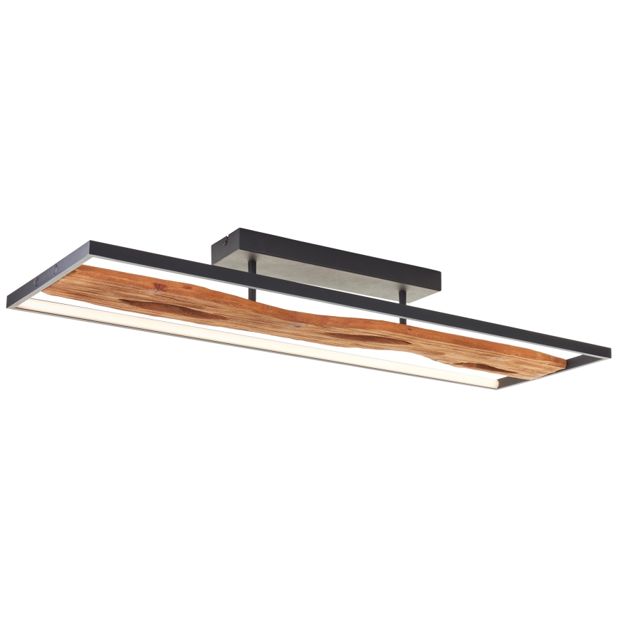 Brilliant - LED Plafon ściemnialny CHAUMONT LED/48W/230V figowiec - FSC certyfikowano