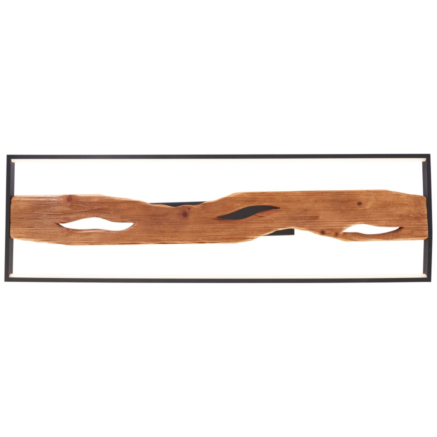 Brilliant - LED Plafon ściemnialny CHAUMONT LED/48W/230V figowiec - FSC certyfikowano