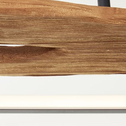 Brilliant - LED Plafon ściemnialny CHAUMONT LED/48W/230V figowiec - FSC certyfikowano