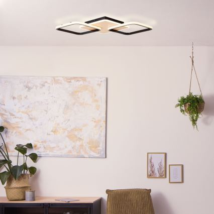 Brilliant - LED Plafon ściemnialny DENNET LED/40W/230V 3000K 62x62 cm