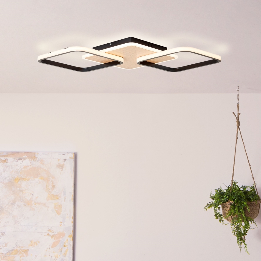 Brilliant - LED Plafon ściemnialny DENNET LED/40W/230V 3000K 62x62 cm