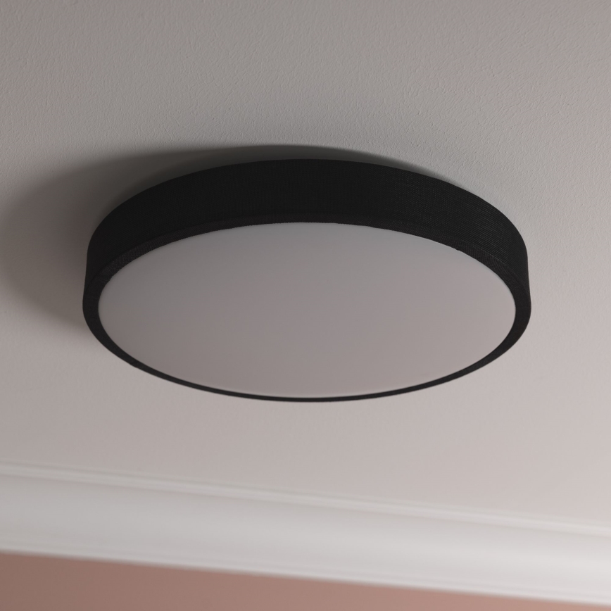 Brilliant - LED Plafon ściemnialny FILIZ LED/24W/230V śr. 38,5 cm czarny