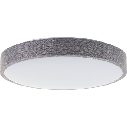 Brilliant - LED Plafon ściemnialny FILIZ LED/24W/230V śr. 38,5 cm szary