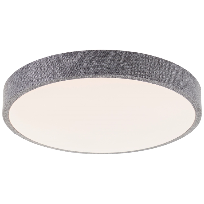 Brilliant - LED Plafon ściemnialny FILIZ LED/24W/230V śr. 38,5 cm szary