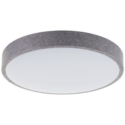 Brilliant - LED Plafon ściemnialny FILIZ LED/24W/230V śr. 38,5 cm szary