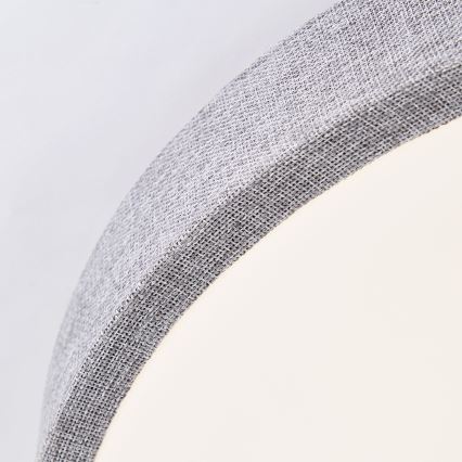 Brilliant - LED Plafon ściemnialny FILIZ LED/24W/230V śr. 38,5 cm szary