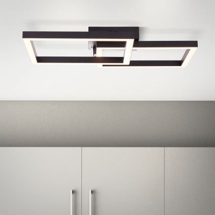Brilliant - LED Plafon ściemnialny KJORN LED/32W/230V 3000K czarny