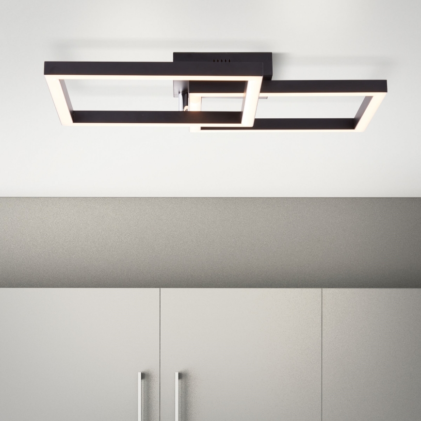 Brilliant - LED Plafon ściemnialny KJORN LED/32W/230V 3000K czarny