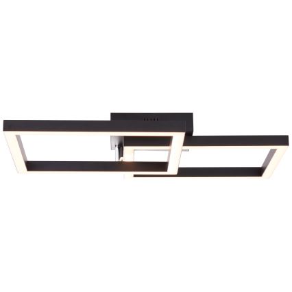 Brilliant - LED Plafon ściemnialny KJORN LED/32W/230V 3000K czarny