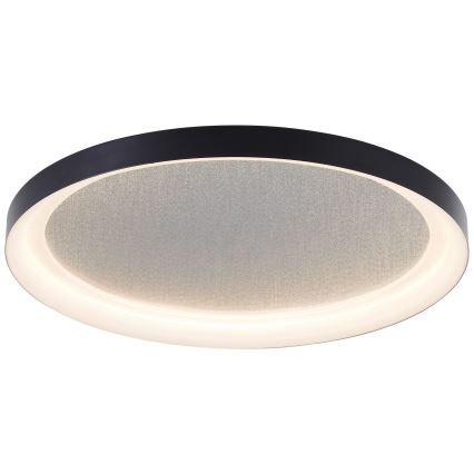 Brilliant - LED Plafon ściemnialny QUITO LED/30W/230V 3000K śr. 42 cm czarny