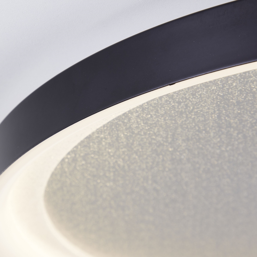 Brilliant - LED Plafon ściemnialny QUITO LED/30W/230V 3000K śr. 42 cm czarny