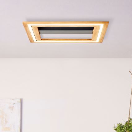 Brilliant - LED Plafon ściemnialny RHEA LED/24W/230V 3000K 45x45 cm - FSC certyfikowano