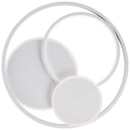 Brilliant - LED Plafon ściemnialny RUNDA LED/50W/230V 3000-6500K biały + zdalne sterowanie