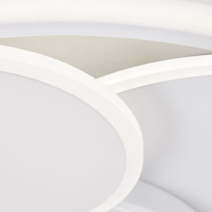 Brilliant - LED Plafon ściemnialny RUNDA LED/50W/230V 3000-6500K biały + zdalne sterowanie