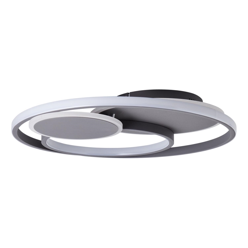 Brilliant - LED Plafon ściemnialny RUNDA LED/50W/230V 3000-6500K czarny + zdalne sterowanie