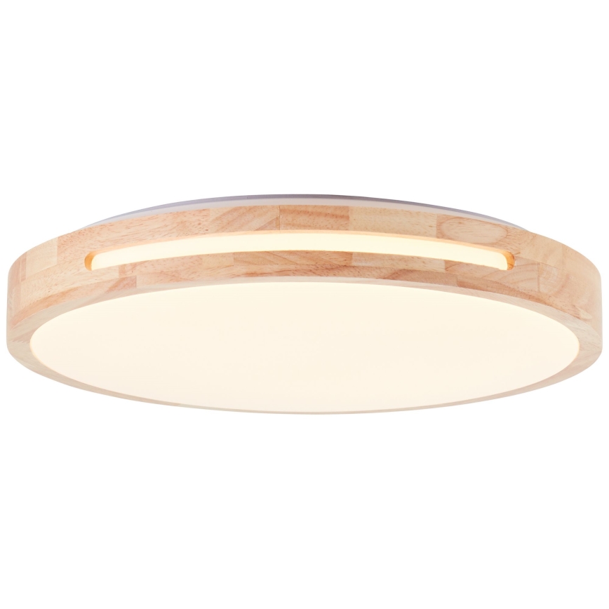 Brilliant - LED Plafon ściemnialny WOODBURY LED/24W/230V śr. 39 cm figowiec