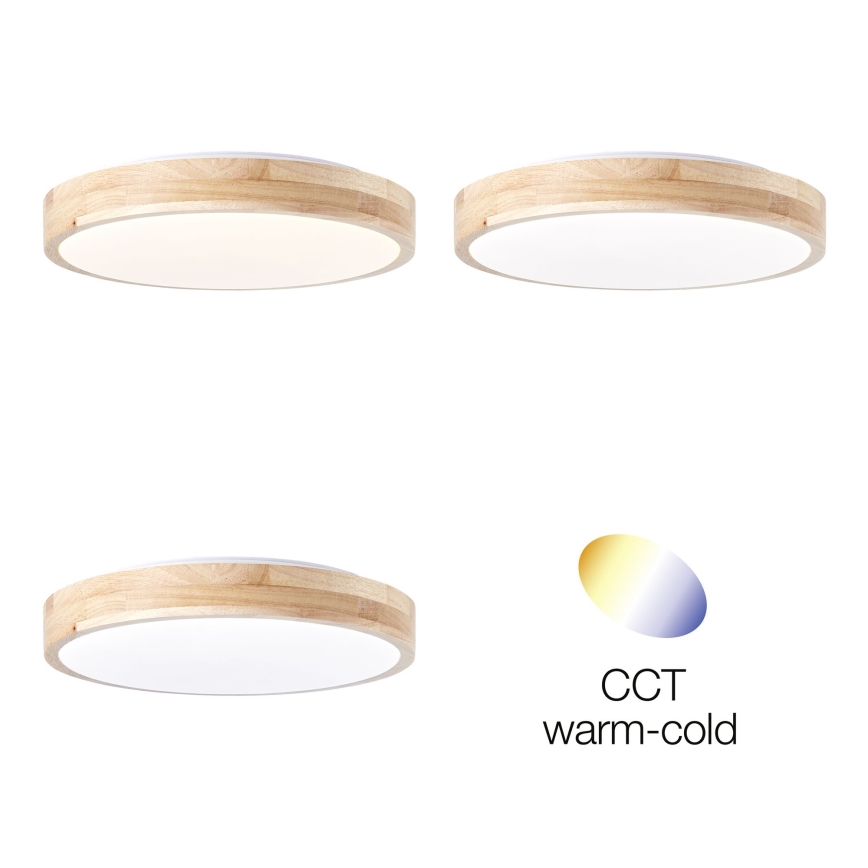 Brilliant - LED Plafon SLIMLINE LED/14W/230V 3000/4000K figowiec - FSC certyfikowano