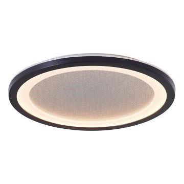 Brilliant - LED regulowane oświetlenie sufitowe MOSAKO LED/20W/230V 2700K śr. 29,5 cm czarne