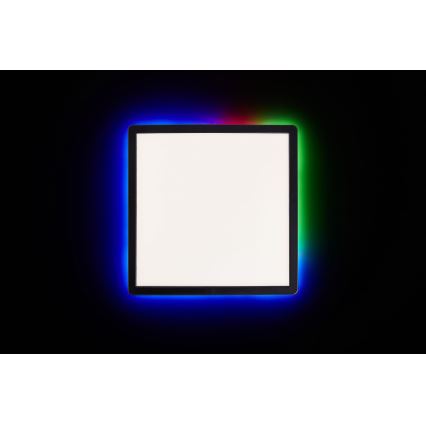 Brilliant - Ściemnialna lampa sufitowa RGBW SALTERY LED/20W/230V 3000-6500 + zdalne sterowanie