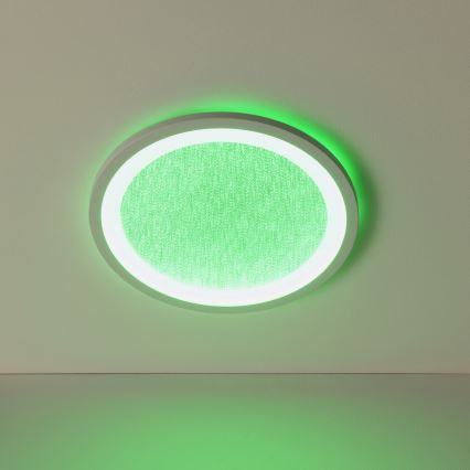 Brilliant - Ściemnialna lampa sufitowa RGBW TANIDA LED/22W/230V 3000-6500K+ zdalne sterowanie