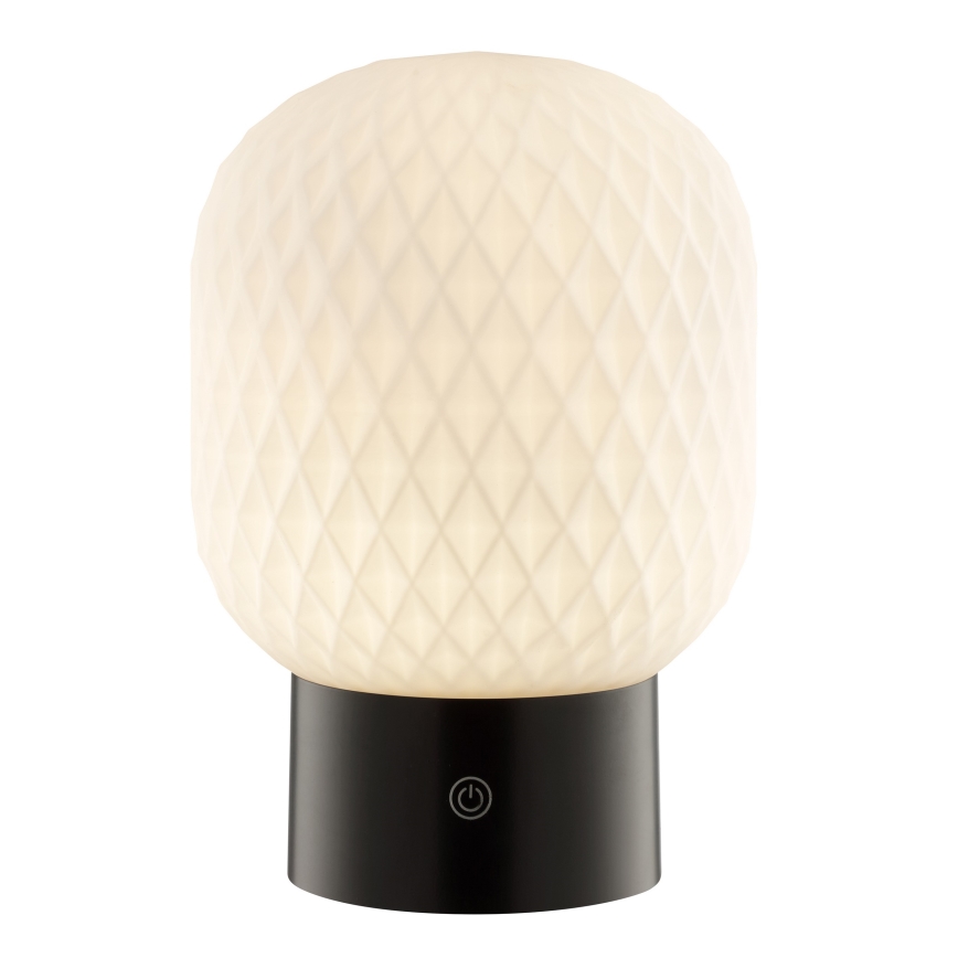Brilliant - Lampa stołowa zewnętrzna SARASTRO LED RGBW, ściemnialna, ładowalna, dotykowa, 3W/5V, 2700K, 1800 mAh, IP44, biała