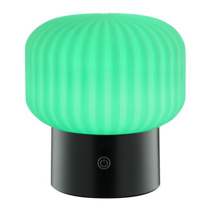 Brilliant - LED RGBW Zewnętrzna, ściemnialna, ładowalna, dotykowa lampa stołowa SARASTRO LED/3W/5V 2700K 1800 mAh IP44 biała