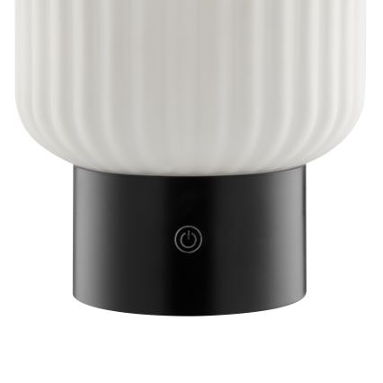 Brilliant - LED RGBW Zewnętrzna, ściemnialna, ładowalna, dotykowa lampa stołowa SARASTRO LED/3W/5V 2700K 1800 mAh IP44 biała