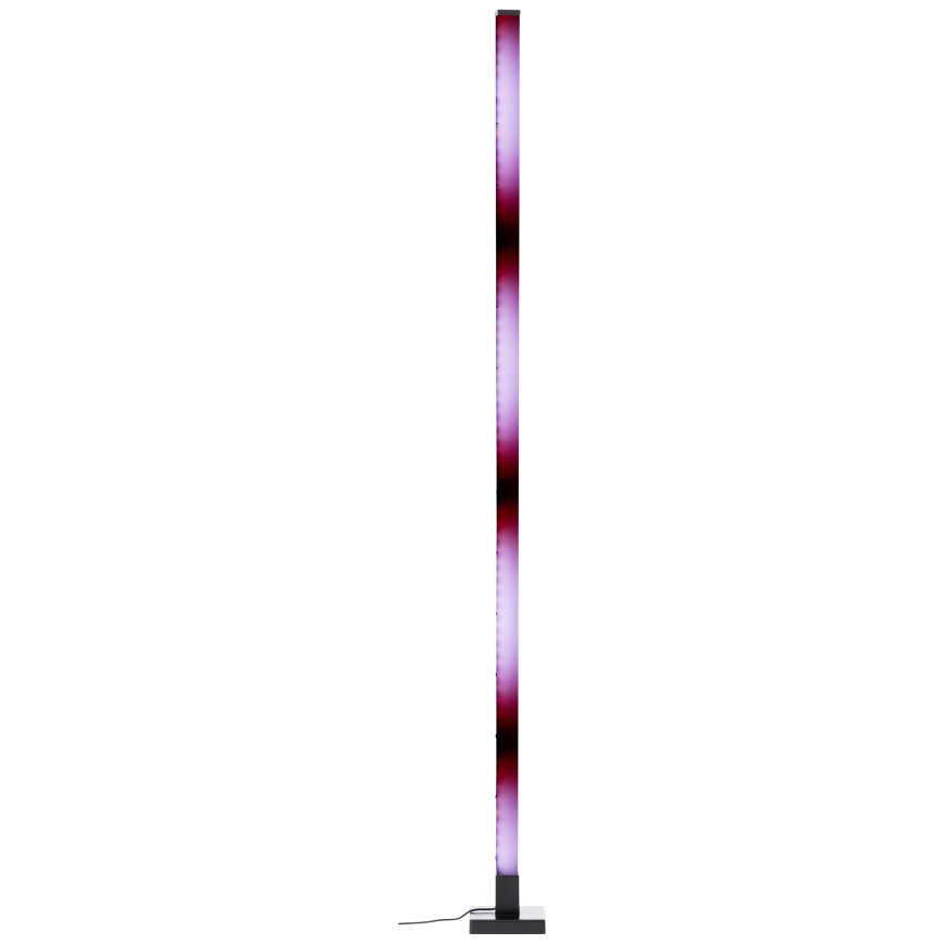 Brilliant - LED RGBW Lampa podłogowa ściemnialna NEELE LED/6,5W/230V czarny + zdalne sterowanie