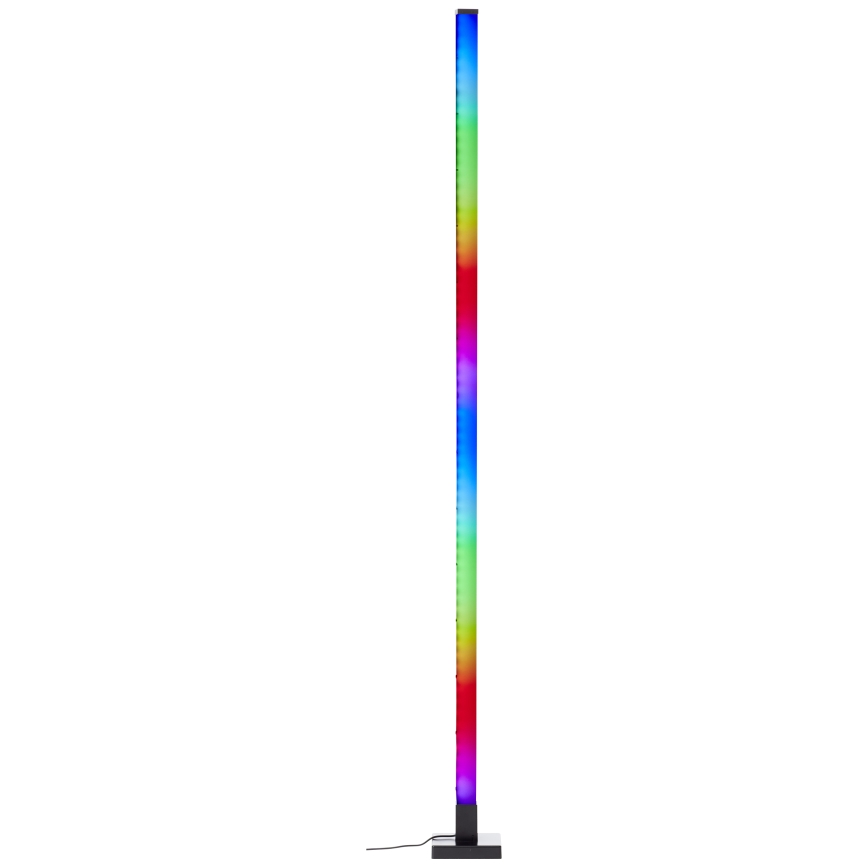 Brilliant - LED RGBW Lampa podłogowa ściemnialna NEELE LED/6,5W/230V czarny + zdalne sterowanie