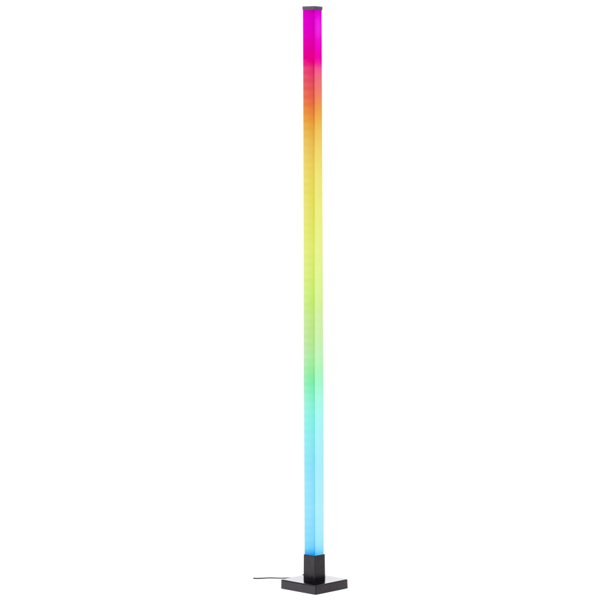 Brilliant - LED RGBW Lampa podłogowa ściemnialna NEELE LED/6,5W/230V czarny + zdalne sterowanie
