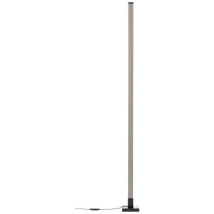 Brilliant - LED RGBW Lampa podłogowa ściemnialna NEELE LED/6,5W/230V czarny + zdalne sterowanie