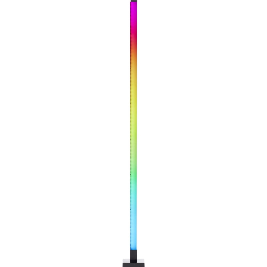 Brilliant - LED RGBW Lampa podłogowa ściemnialna NEELE LED/6,5W/230V czarny + zdalne sterowanie